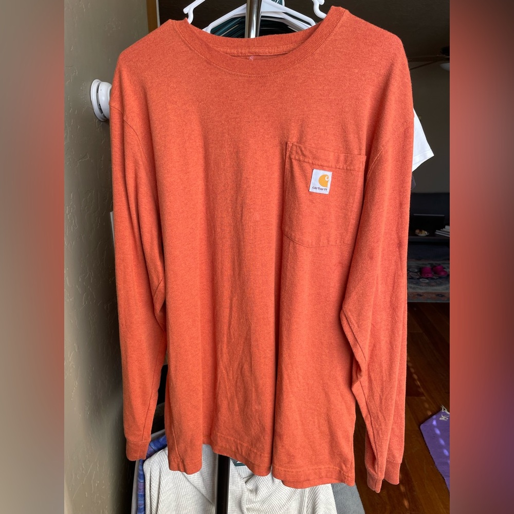 Men’s Carhartt Long Sleeve Pocket Tee